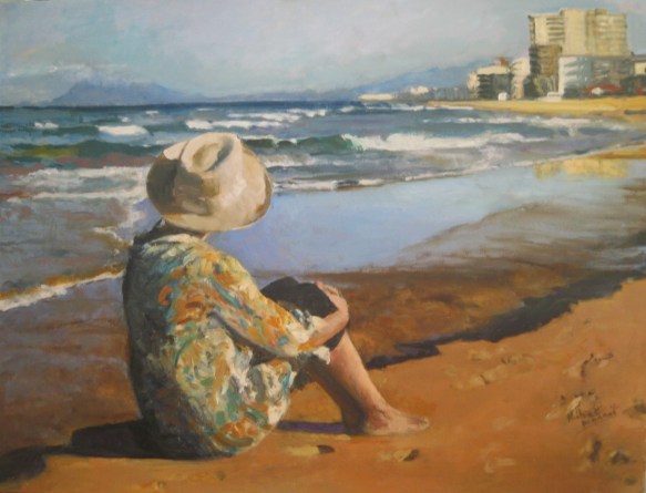 Autorretrato. Óleo. 2015.