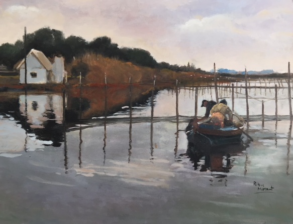 Pescando en La Albufera